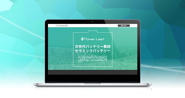 ウェブサイト<br />「Power Leaf」